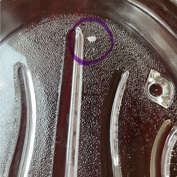 Glasbake Clear Glass Drip Tray #380 - Picture 7 of 8